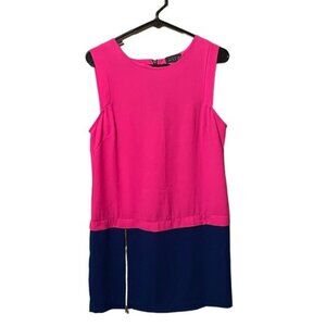 Astr the Label two toned Color block midi dress Size Large